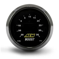 Aem Boost Gauge 30-4406 Boostvacuum Gauge 30 In. Hg35 Psi 2-116 In. Digital Aem Boost Gauge 30-4406 Boostvacuum Gauge 30 In. Hg35 Psi 2-116 In. Digital