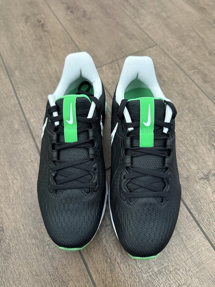 NIKE REACT INFINITY PRO GOLF BLACK GREEN SPARK CT6620 001 US MENS SZ 4=WMN 5.5 - Image 4 of 4