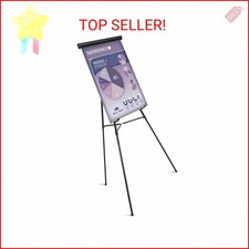 Office Depot Presentation Easel, Black with Chart Holder, 48ETL