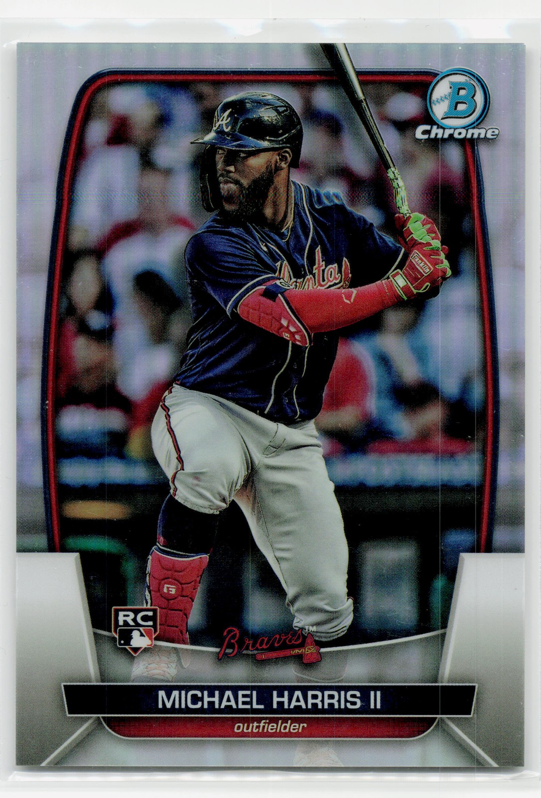 2023 Bowman Chrome #31 Michael Harris II Refractor RC #/499