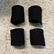 Set Of 4 Black Eskadron Horseback Riding Polo Wraps
