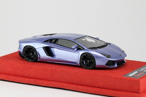 Looksmart LS384EX1 1/43 Lamborghini Aventador LP700-4 Light Violet Met. Limited - Picture 2 of 8
