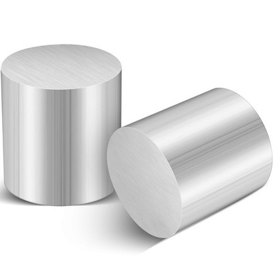 2 Pcs 4'' Diameter Aluminum Round Rod 4'' Long 6061 Solid Aluminum Bar Stock T6...