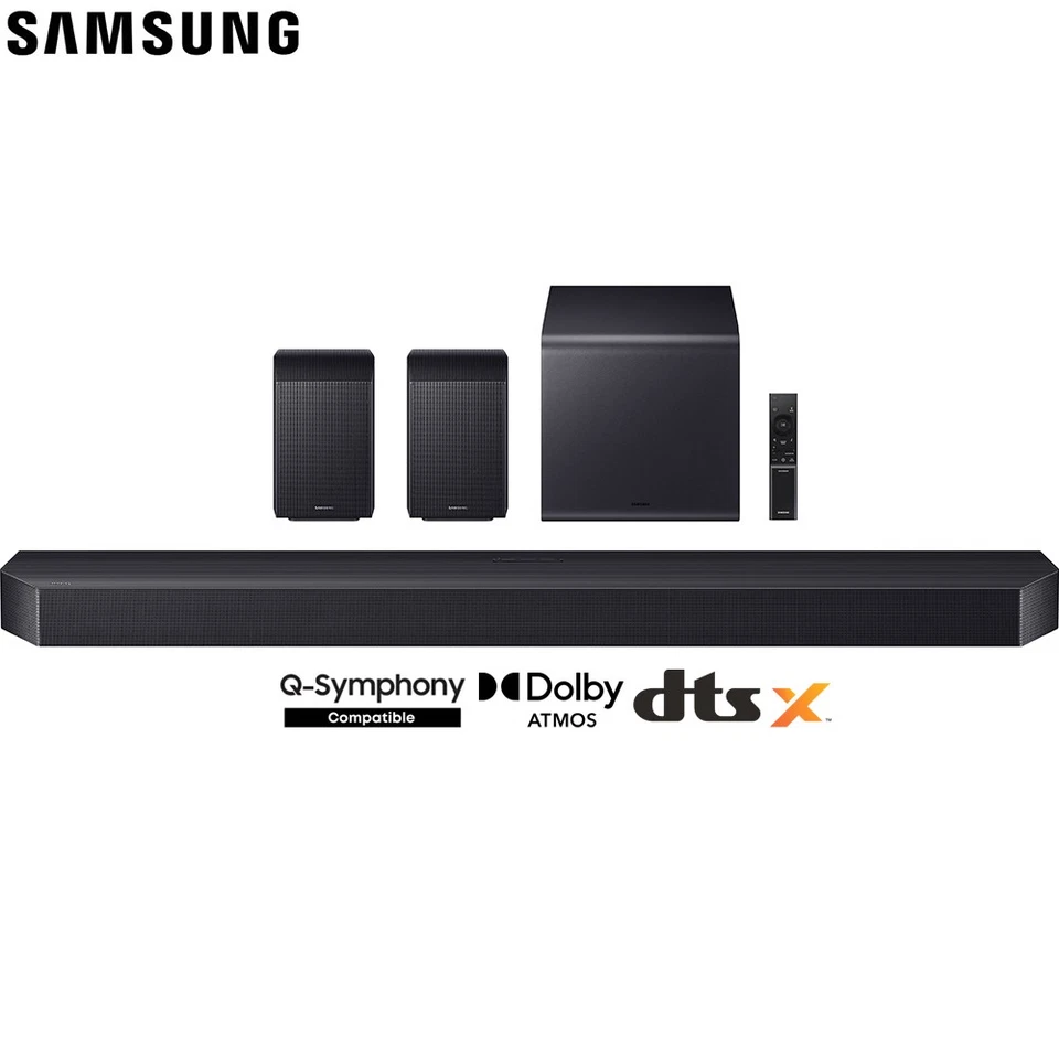 Samsung Q Series Soundbar 11.1.4 ch Subwoofer + Rear Speaker 2025