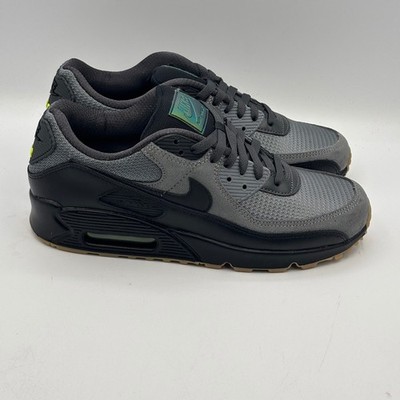 Nike Air Max 90 Shoes Mens Size 10 Smoke Grey Black Running DQ0580-084