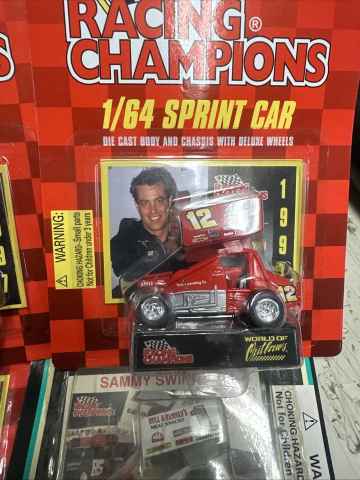 Racing Champions World of Outlaws 1/64 Diecast Sprint Cars Lote de 9 Cardados Foto 2 de 4