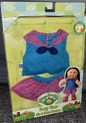 Cabbage Patch Kids / Doll Playtime Fun Mix & Match Fashions Outfit Party time