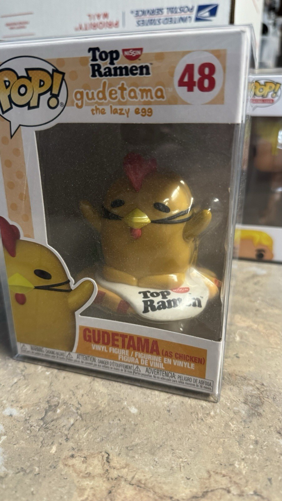 Funko Pop! Top Ramen Gudetama The Lazy Egg #48 Bx21