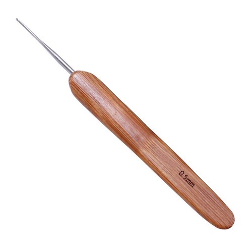 Bamboo Crochet Hooks Needles Set 0.5mm-3mm Knitting Needles Hooks for Weave Yarn - Picture 3 of 23
