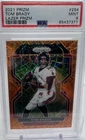 2021 PRIZM TOM BRADY LAZER PRIZM #294 TAMPA BAY BUCCANEERS PSA 9 Mint