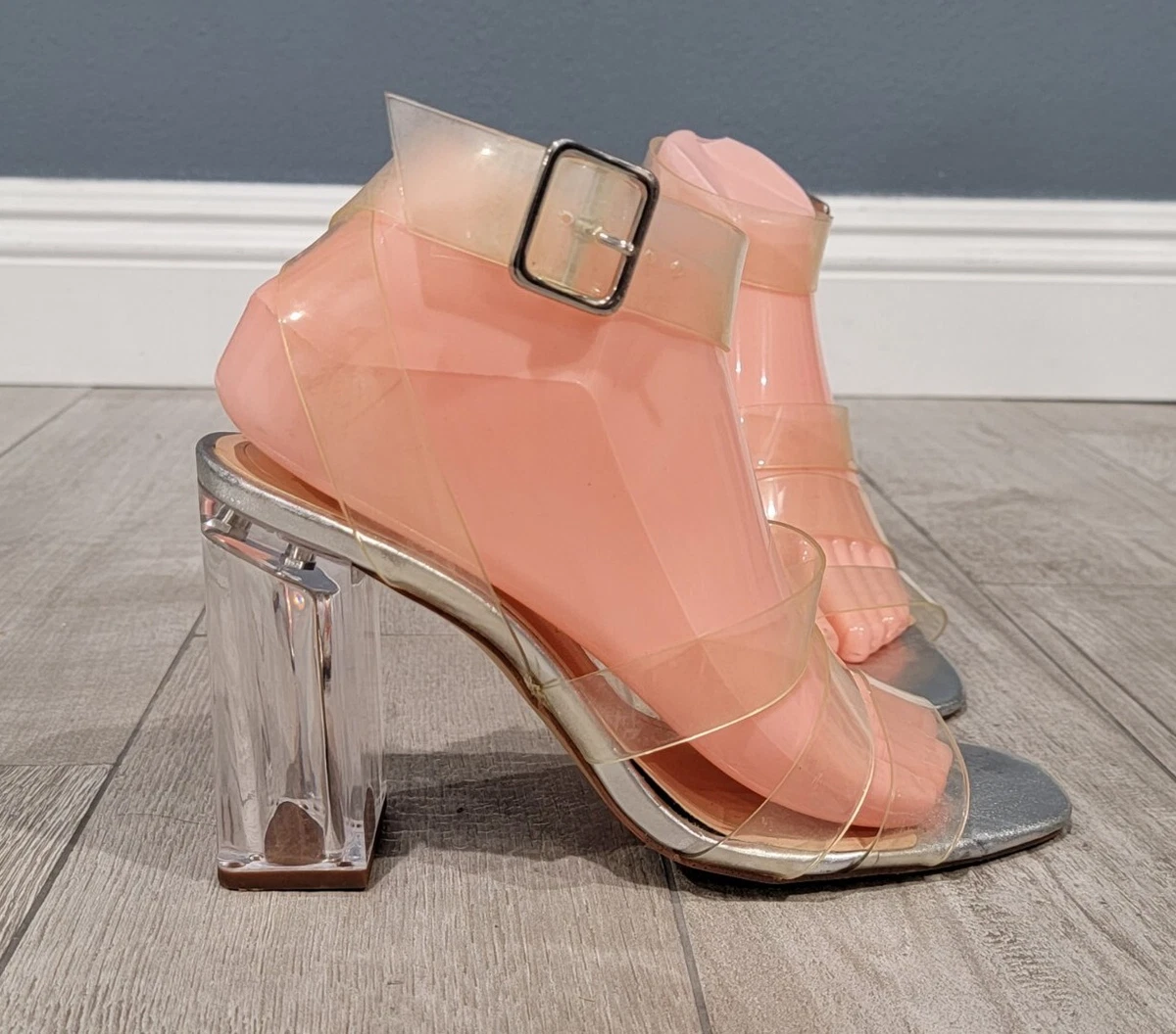 Zara see cheap through heels