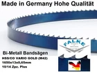 Band Saw Blade Bimetal Gold M42 1650mm x 13 x 0.65mm 10/14 Band Saw Blades
