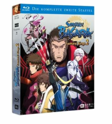 Sengoku Basara Samurai Kings 2 Anime Blu-ray Box deutsch NEU++