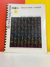 Systron-Donner Amplifier Plug-In Model 1925, 1926, 1926A, 1926A-1 Manual