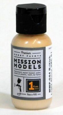 Mission Models MIOMMP-044 Acrylic Model Paint 1oz Bottle, Light Stone