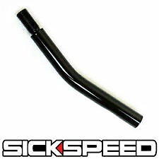 6" BLACK CURVED SHIFT KNOB EXTENSION AUTO GEAR SHIFTER LEVER 152MM 3/8x16