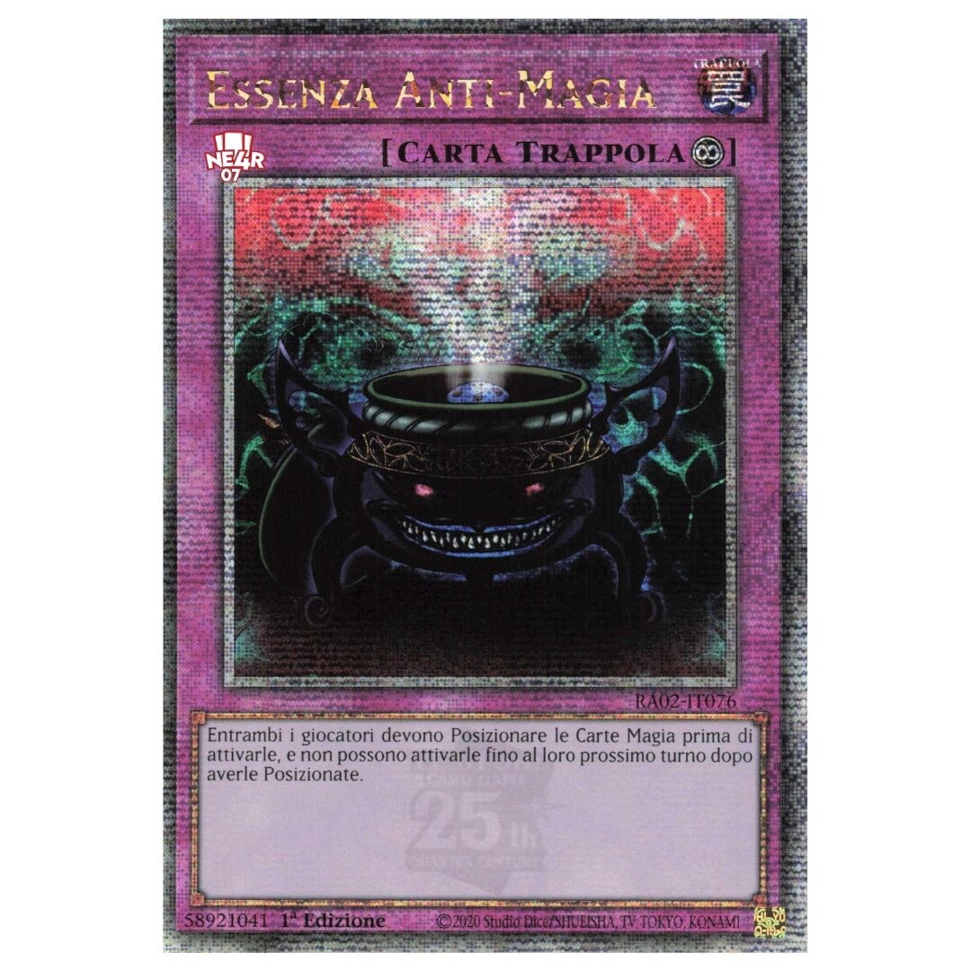 Yu Gi Oh Quarter Century 25Th Ita Ra02-It076 Anti-Magic
