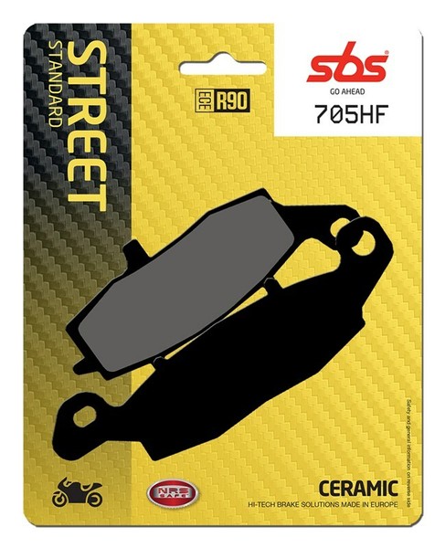 SBS 705HF BremsbelÄGe Vorn Kawasaki ER6 N 650 2006-2015-image