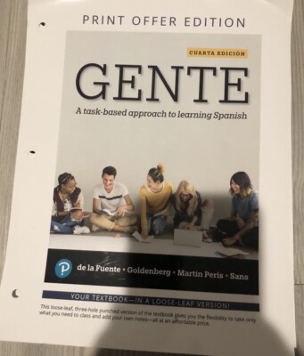 Gente: A Task-based Learning Approach to Spanish - Loose Leaf Edition -