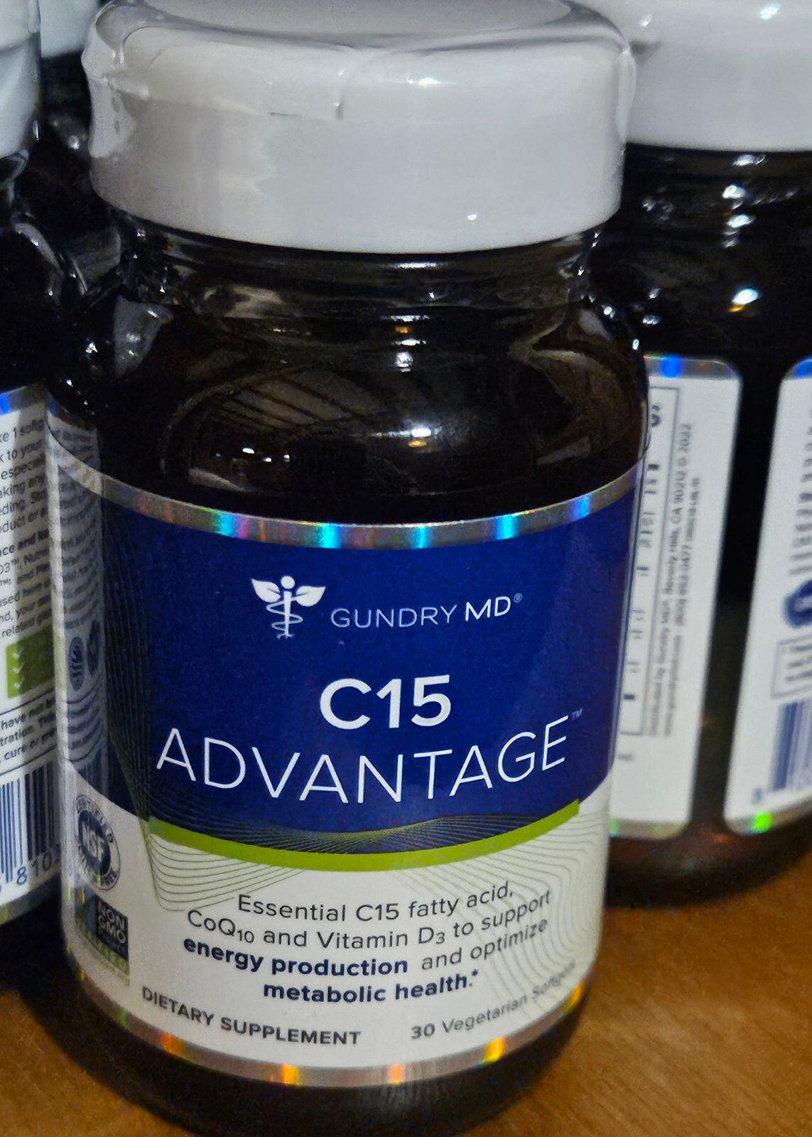C15 Advantage Gundry MD Supplement Essential Fatty Acid CoQ10 Vitamin