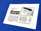 <!--F#f_0-->NASCO HOLDEN DOOR MOUNTING WEATHER SHIELD TINTED 48-215 FJ FC FC VAUXHALL<!--F/-->