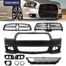 For 2008-2014 Dodge Charger SRT8 SRT 8 Style Bumper Cover Conversion Kit w/ACC