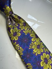 NWT IMANI UOMO MULTI COLOR FLORAL STYLE PRINT SILK TOUCH NECK TIE  HANKY