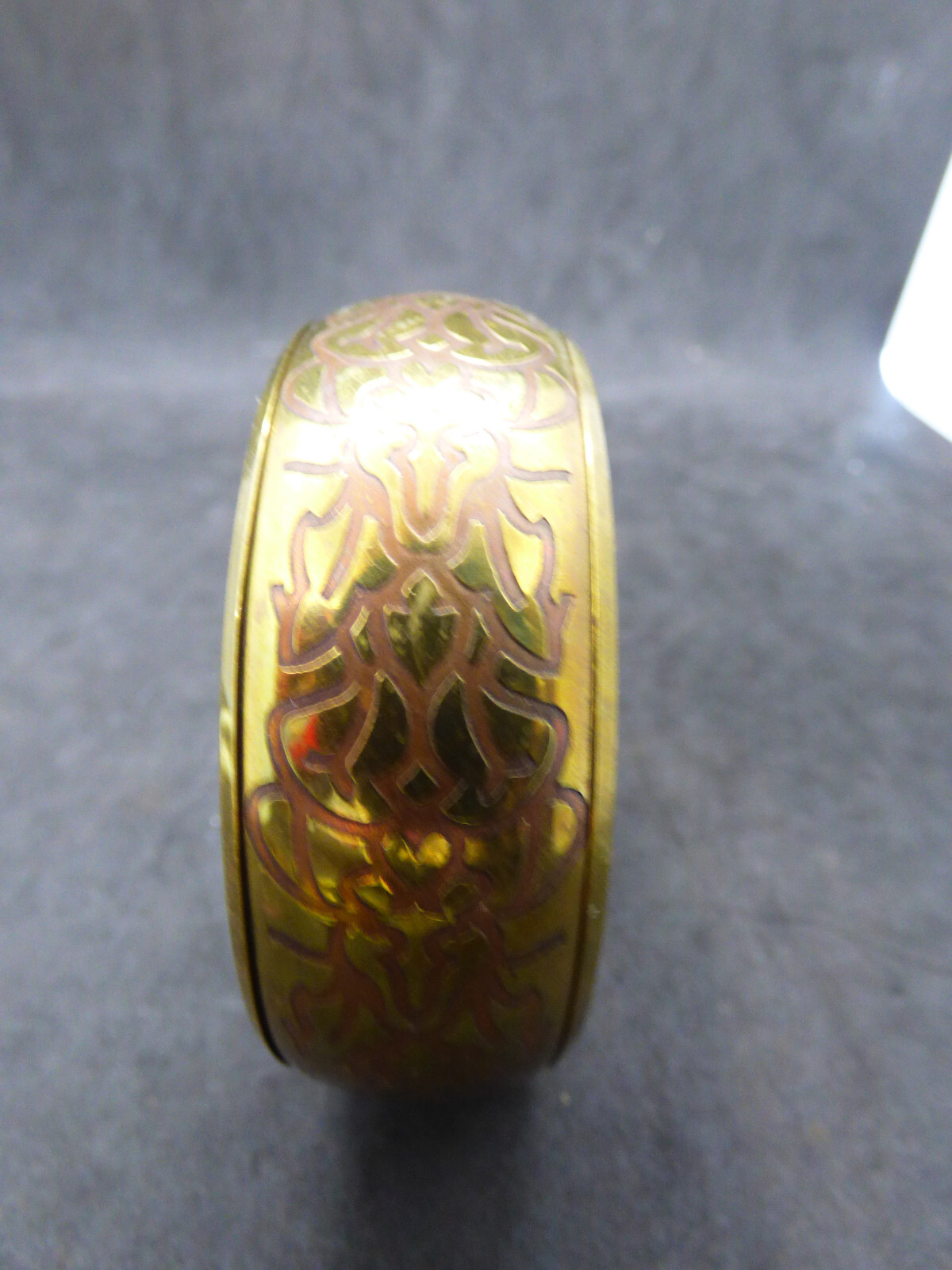 Bundle Bangles Bracelets Brass, Inlaid, Rattan Et… - image 13