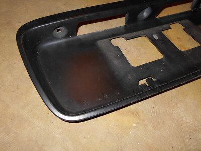 96-98 Civic 4 DR Sedan NH-592P-4 Flamenco Black Pearl Rear License