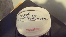 DARREN McCARTY AUTOGRAPHED DETROIT RED WINGS MINI HELMET SIGNED 4X CUP JSA AUTH