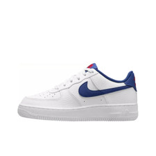 Nike Air Force 1 GS White Deep Royal Blue CT3839-101