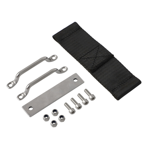 For Ram Pro Master Door Strap Kit with Backing Plate Nut Bolt Safety Limit Strap - Bild 6 von 9