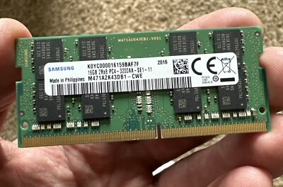 Samsung 16GB 2Rx8 PC4-3200AA DDR4 Laptop Memory RAM SO-DIMM