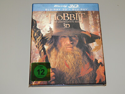 Der Hobbit - eine unerwartete Reise - 3D - 2D Blu Ray Holocover