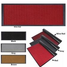 Durable Front Door Mat Welcome Floor Rug Non-Slip Mat Indoor Outdoor Waterproof