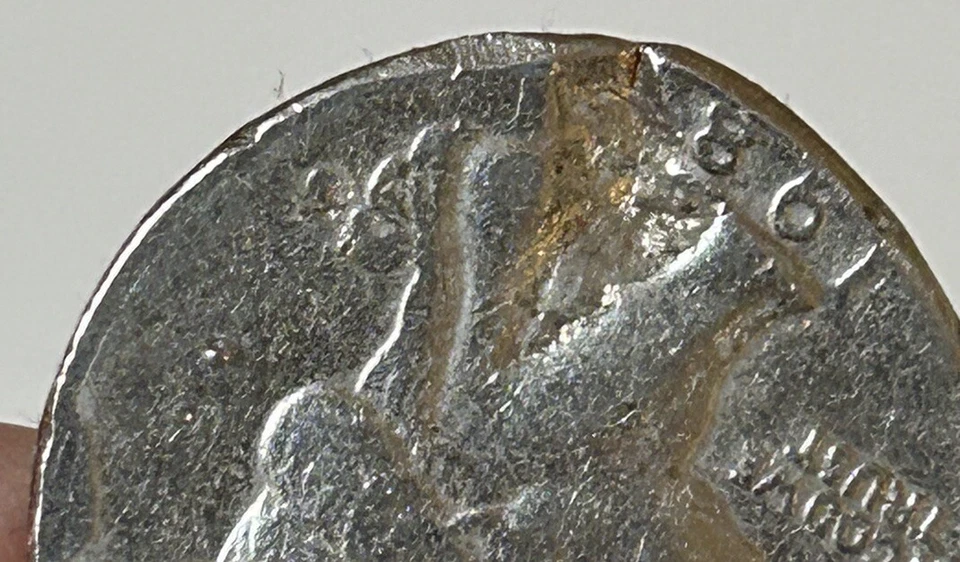 1985 Or Later Washington Quarter , Strike Through And Several Cud Errors - Image 4 of 4