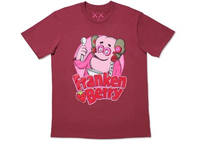 2024 Kaws x Monsters Franken Berry Pink T-Shirt - Size medium - New with Tags