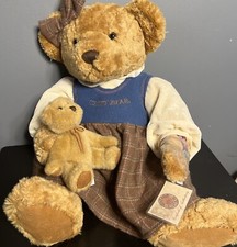 Vintage Collection Plush Teddy Bear Lady Leigham Brown Russ Stuffed Animal NWT