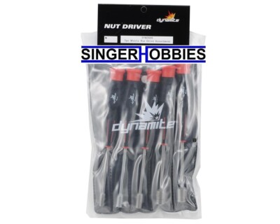Dynamite DYN2806 5 Piece Metric Nut Driver Set 4mm, 5mm, 5.5mm, 7mm and 8mm HH