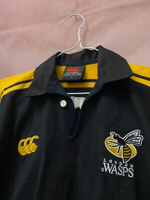 London Wasps Rugby Vintage Jersey Canterbury Of New Zealand