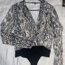 women bodysuit top Long Sleeve S