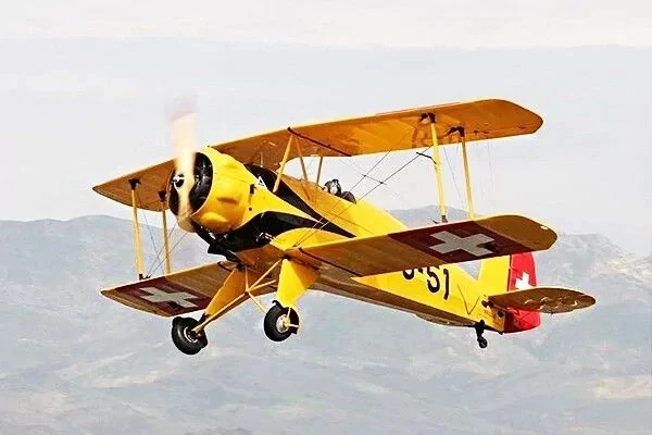 Seagull Models Bucker BU-133 BU133 RC Remote Control Airplane Jungmeister Yellow - Image 4 of 4