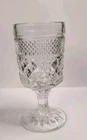 Vintage Anchor Hocking Clear Wexford Wine Glass Footed 5 1/4 - 5 oz Combine Ship