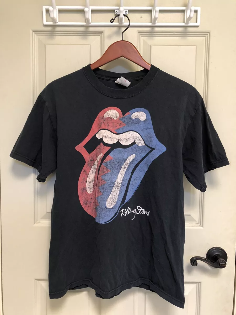 Vintage Rolling Stones Tokyo 1990 Black Concert Shirt 2005 Reprint