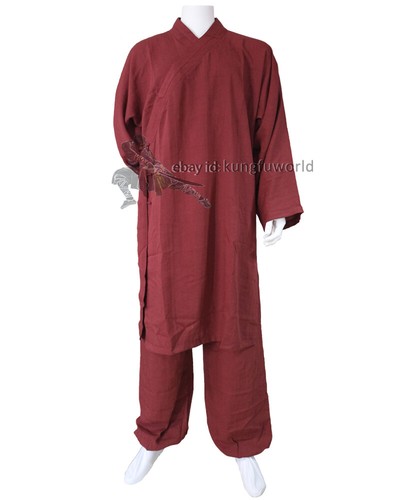 25 colori abito taoista Shaolin Wudang uniforme tai chi arti marziali tuta kung fu - Foto 4 di 14
