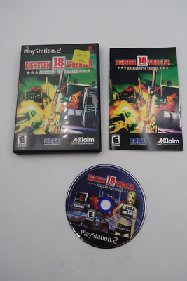 18-Wheeler: American Pro Trucker (Sony PlayStation 2, 2001) CIB
