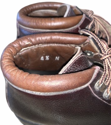 Bottes D'alpinisme Fabiano Vintage - Taille 8 US - Cuir Marron - Fabriqué En Italie - Occasion TB état