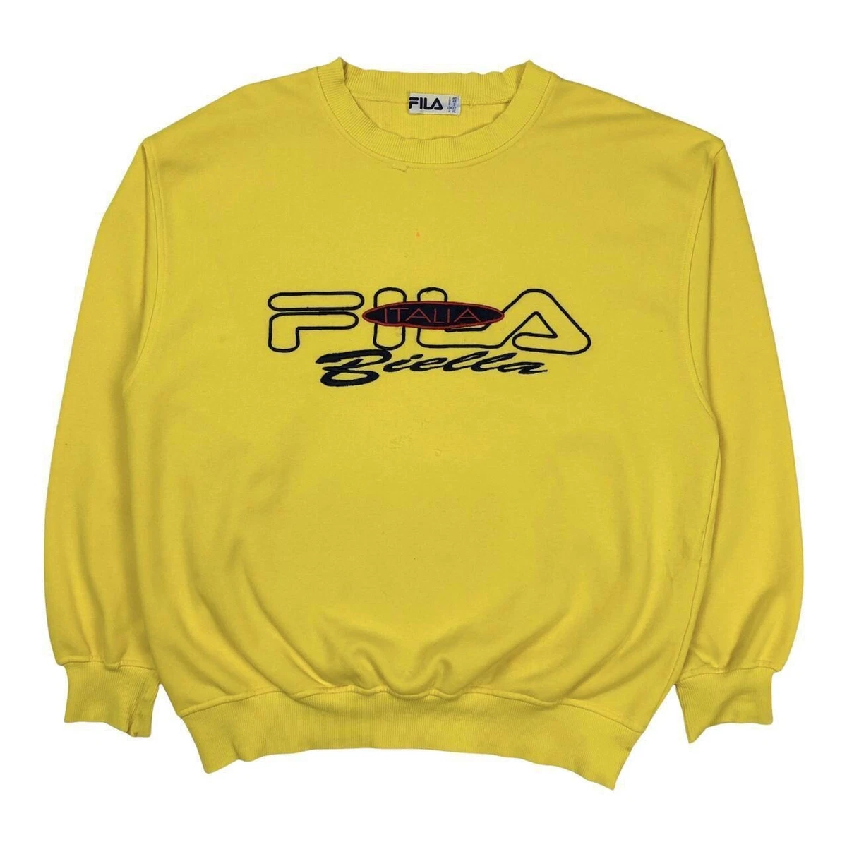 fila yellow sweatshirt