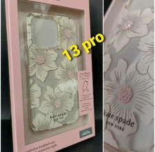 iPhone 13 Pro 6.1'' 2021  Large Camera Kate Spade Case Floral