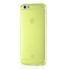New iPhone 6 Plus Ultra Thin Soft Yellow Color Back TPU Skin Case Cover